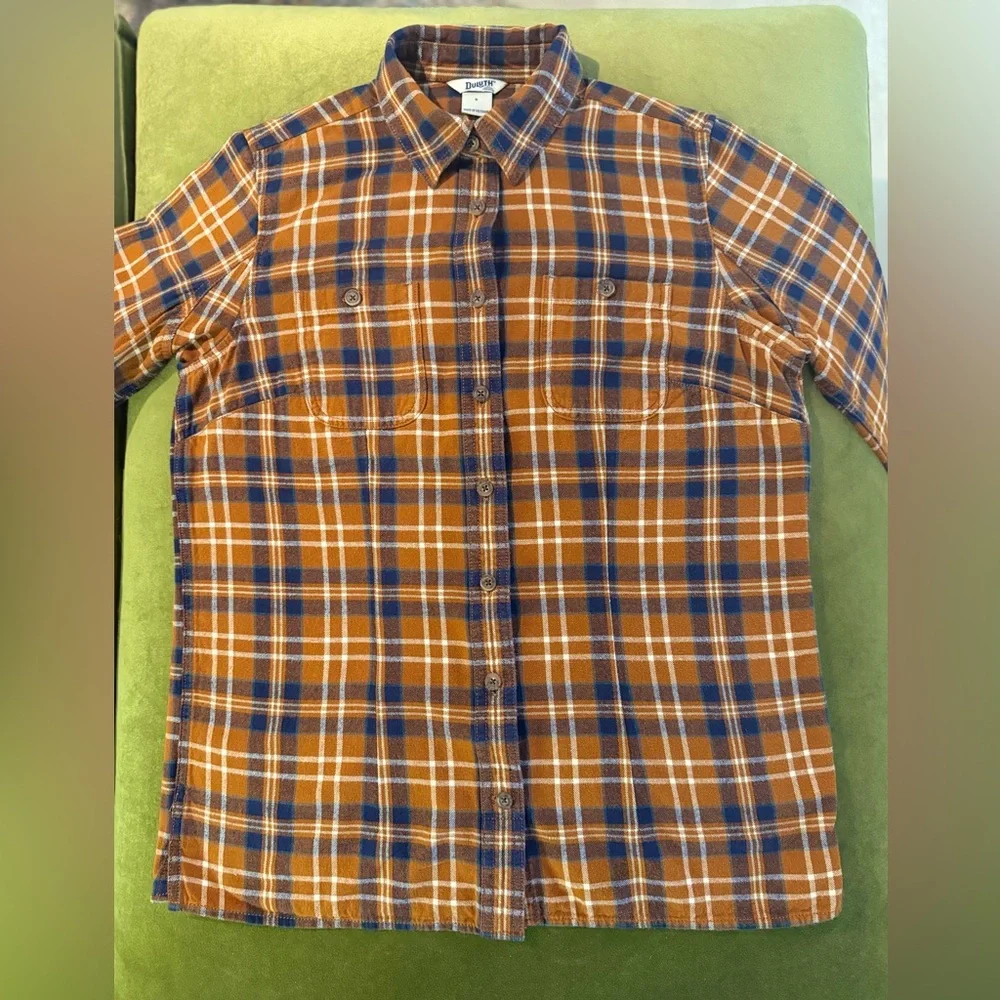 Women’s Duluth Trading Company Folklore Flannel Plaid Shirt - Picture 2 of 7